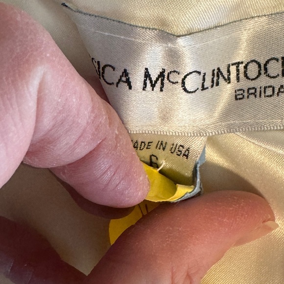 Jessica McClintock Wedding dress size 6 - Picture 7 of 10